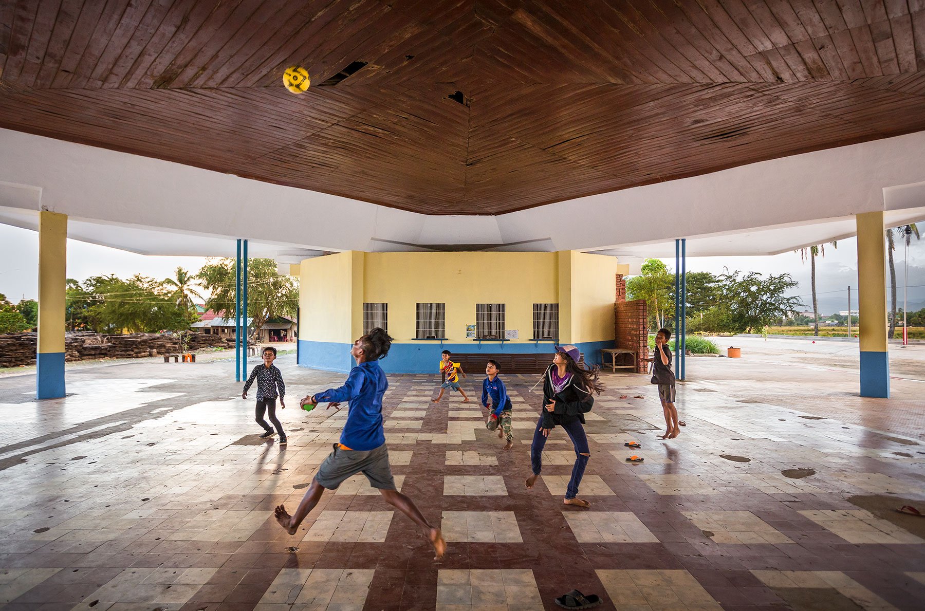 Kampot Station Football Match