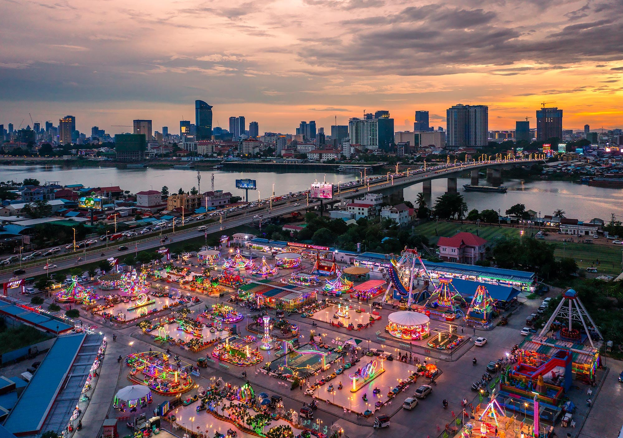 Chroy Changva Funfair Phnom Penh