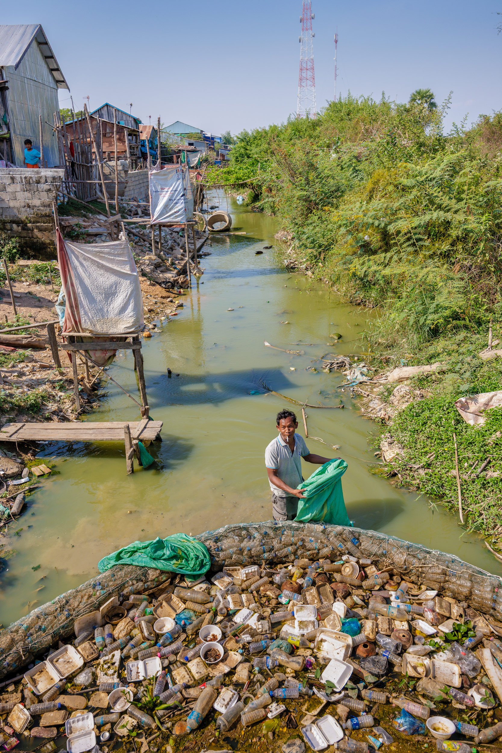  Challenging Currents — Documenting plastic pollution and community-led environmental sanitation barriers within rural waterways, highlighting the vital scope of WASH initiatives in partnership with iDE Cambodia. 