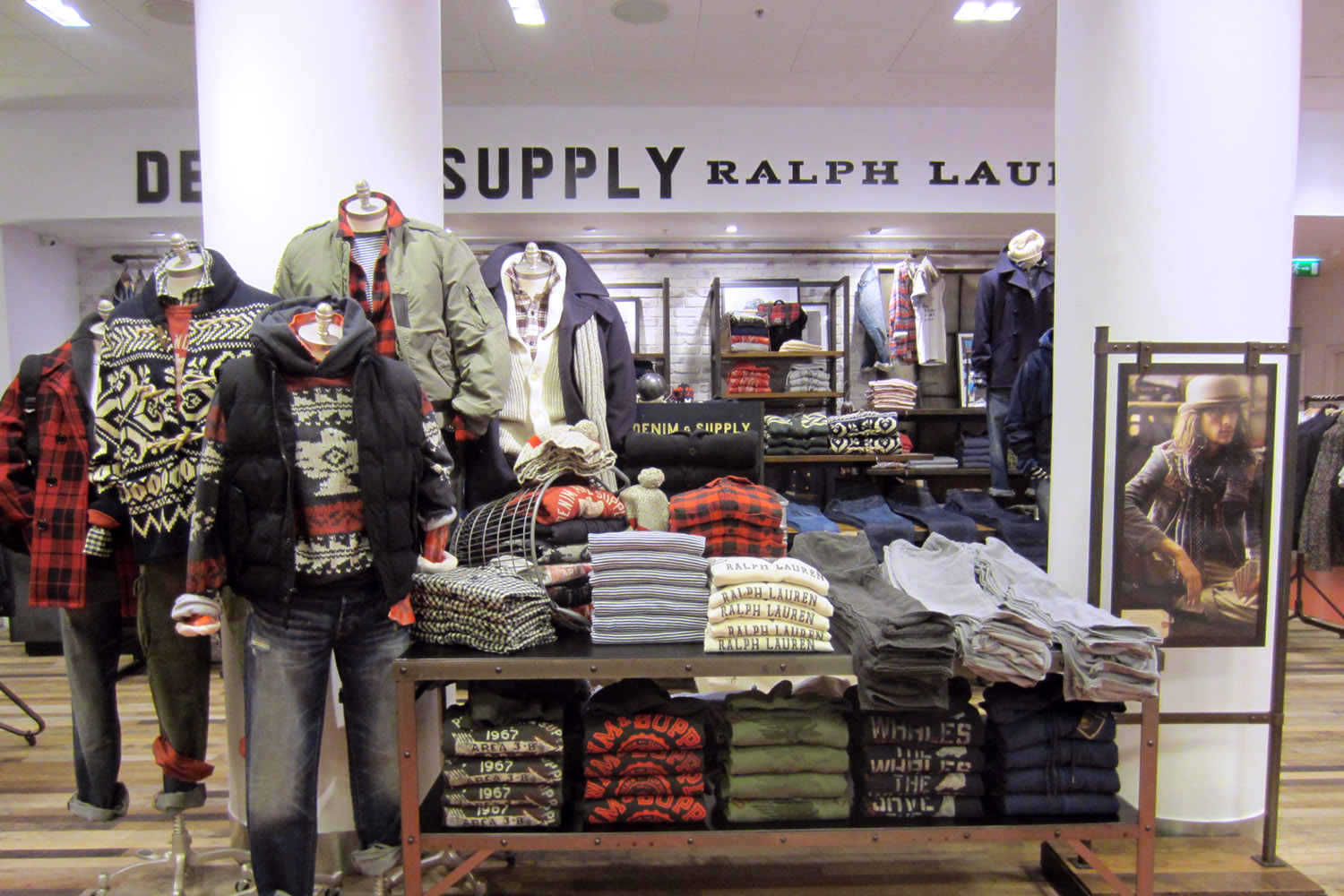 polo ralph lauren denim and supply outlet