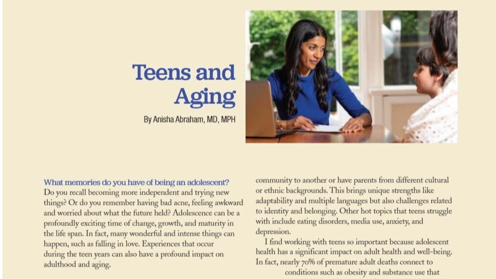 Teens and Aging