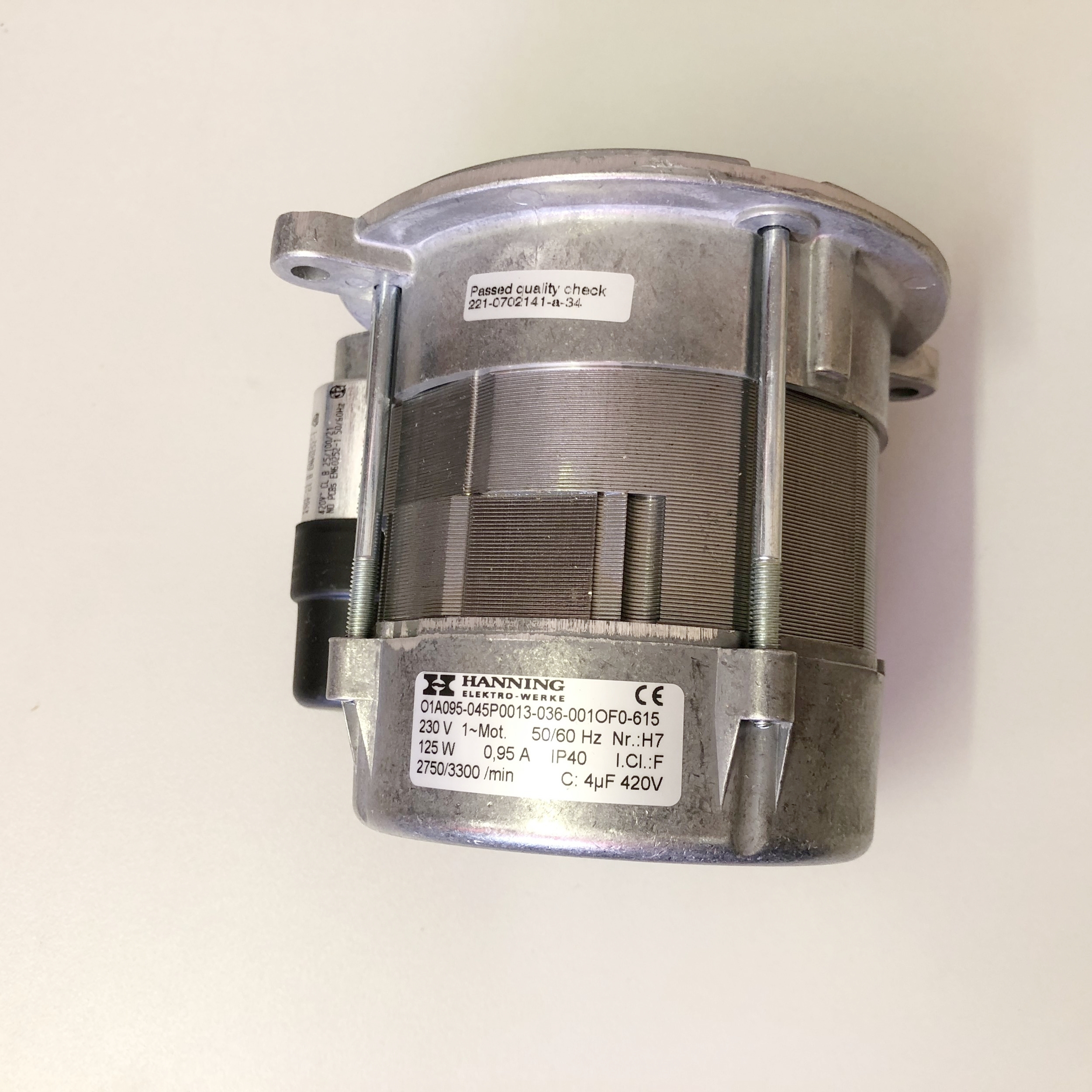 125W Non Direct Drive Motor Shaft: 8mm Shaft Length: 26mm Sterling Nu-Way ST90, ST120