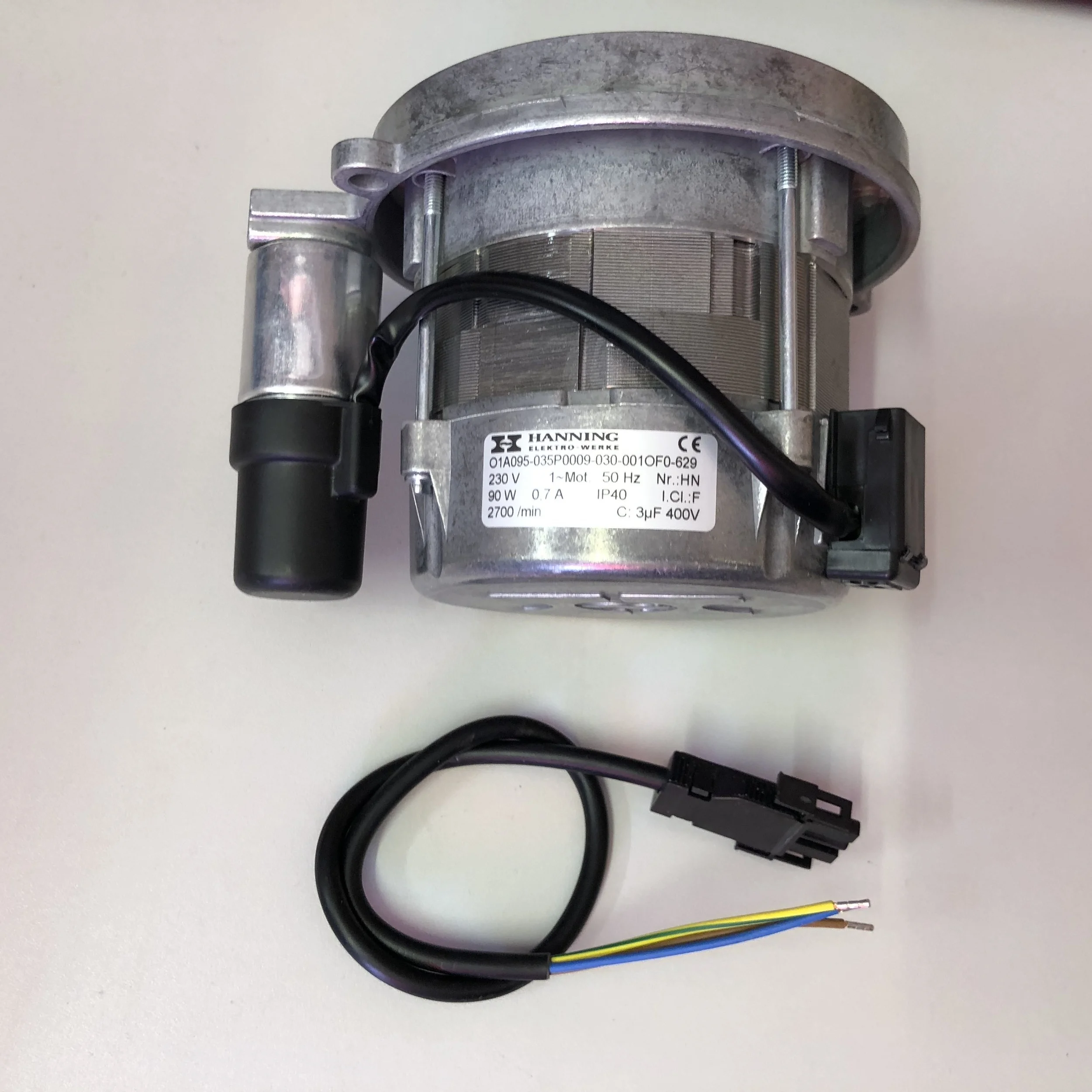 90W Non Direct Drive Motor Shaft Dia: 8mm Shaft Length: 28mm Sterling Nu-Way ST35, ST40, ST50