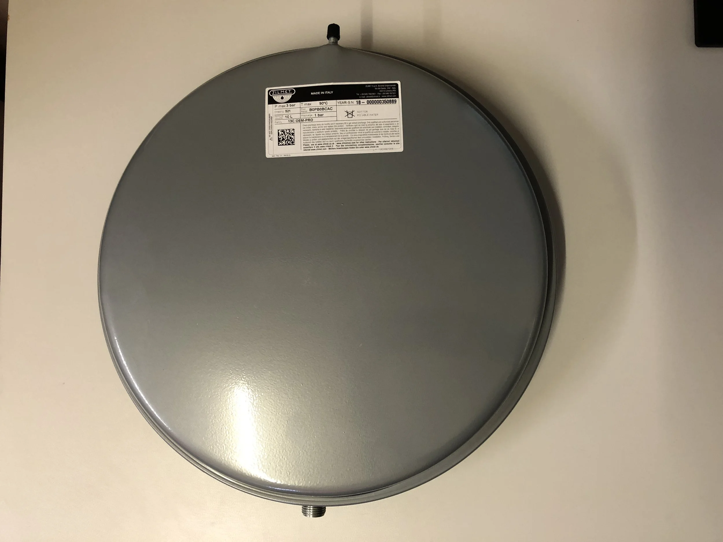 Grant 10 Litre Expansion Vessel MPSS08