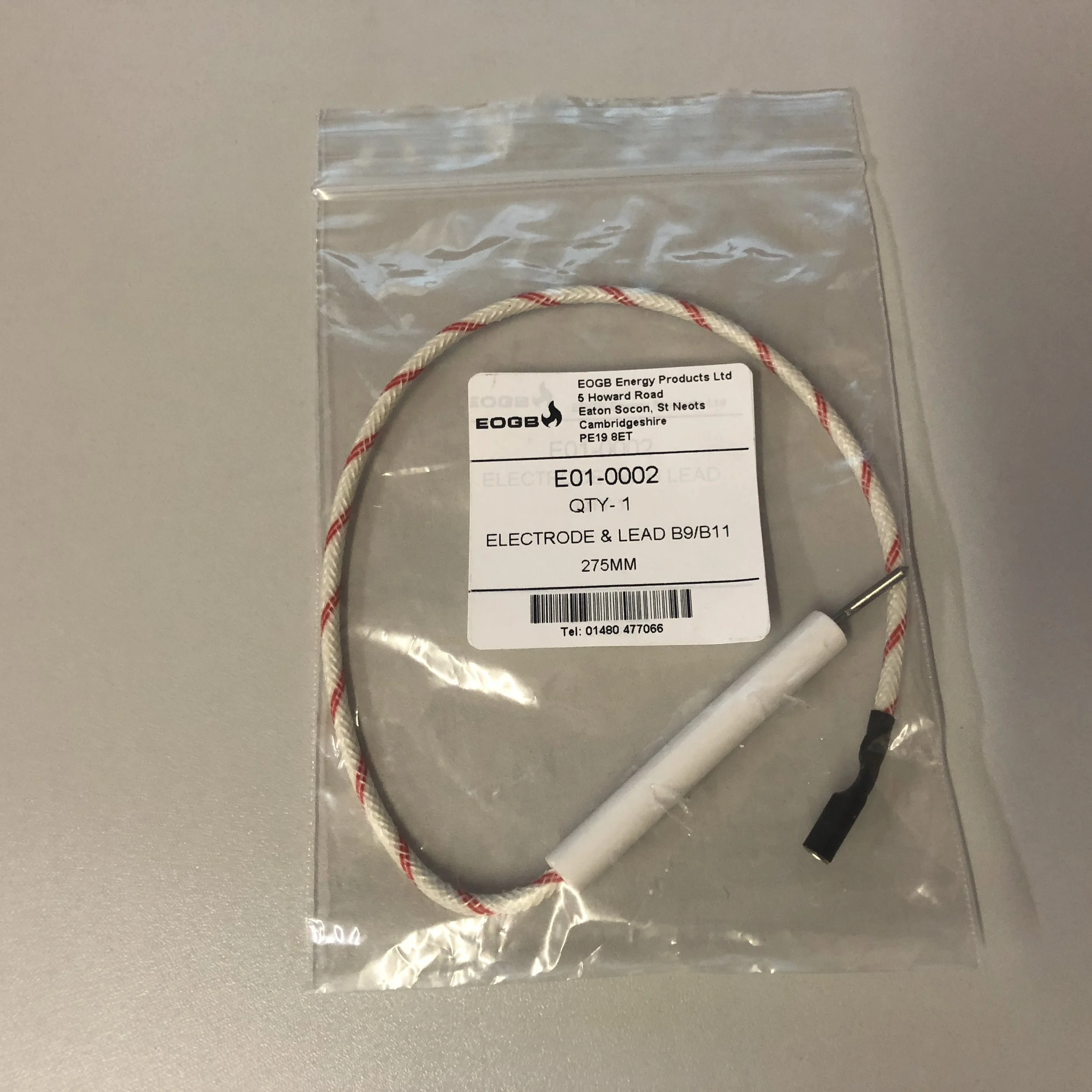 Electrode & Lead B9/B11/Sterling E01-0002