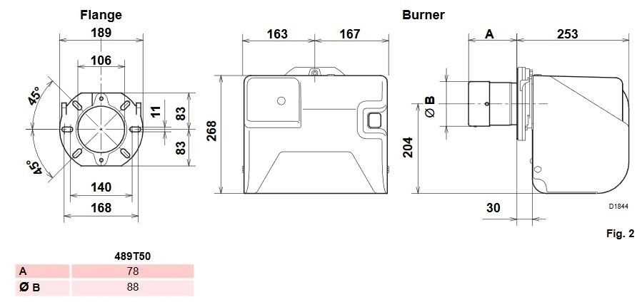 Riello RDB 3 Neutral Burner (3748950) — Oil Spares Direct