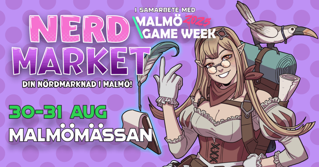 Nerd Market at Malmö Game Week 2025