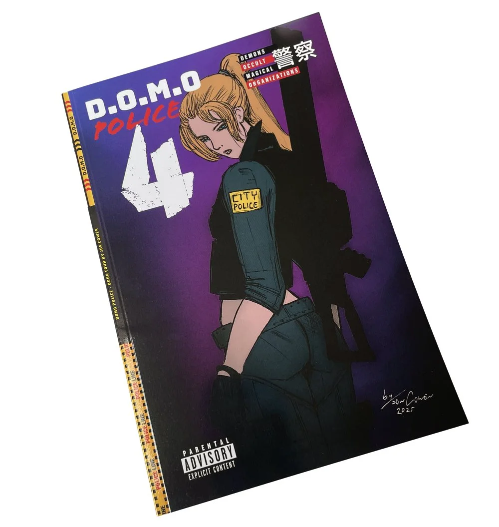 DOMO Police Book 4 (Signed Printed Edition)