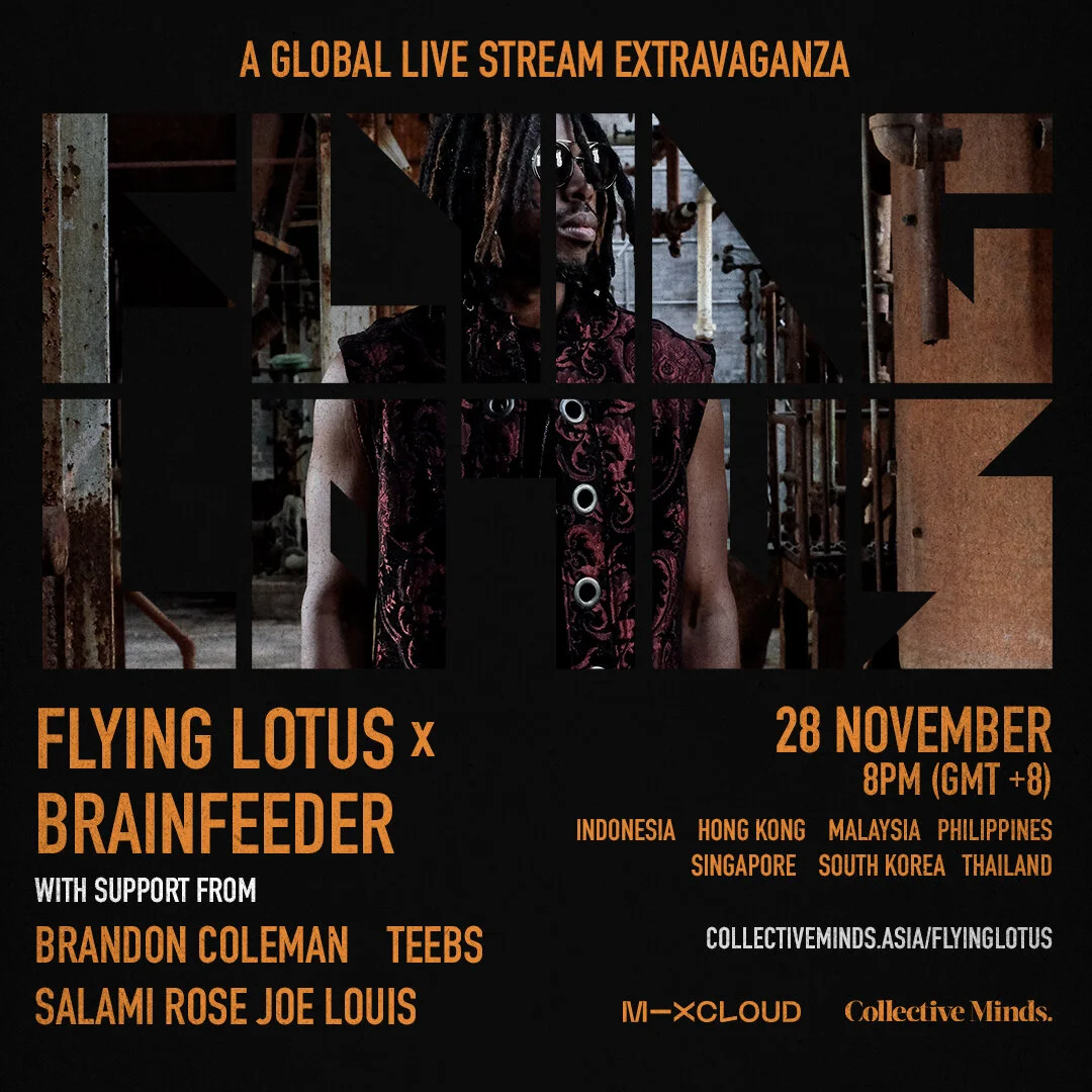 Flying Lotus x Brainfeeder: A Global Live Stream Extravaganza