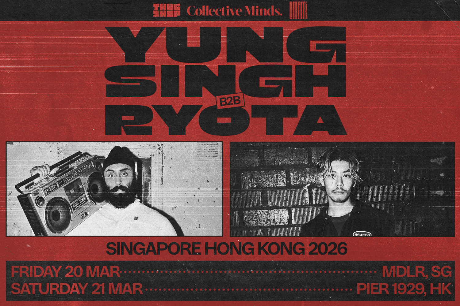 Yung Singh &amp; ryota | SG and HK 2026