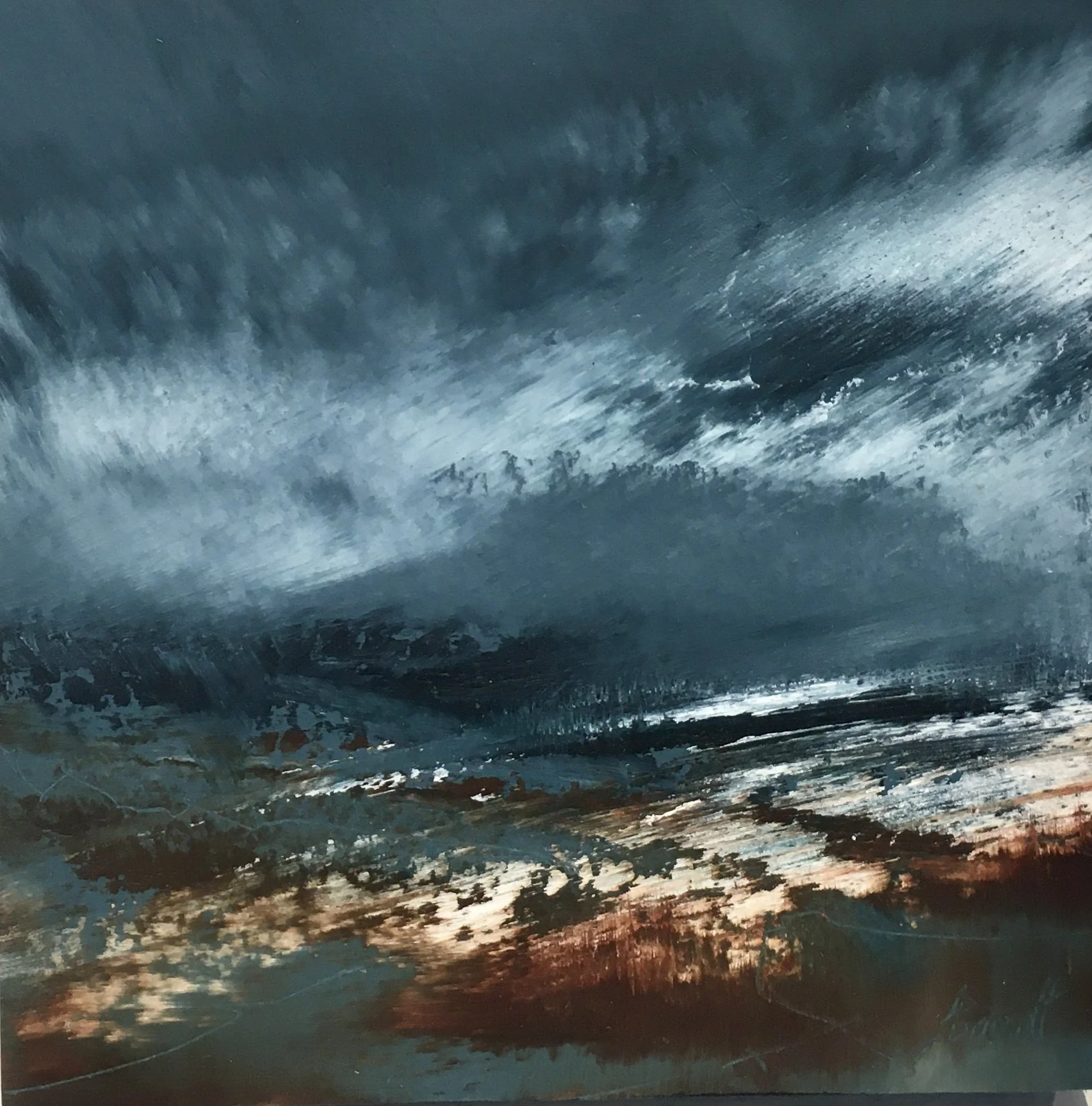 Small Abstract On Board