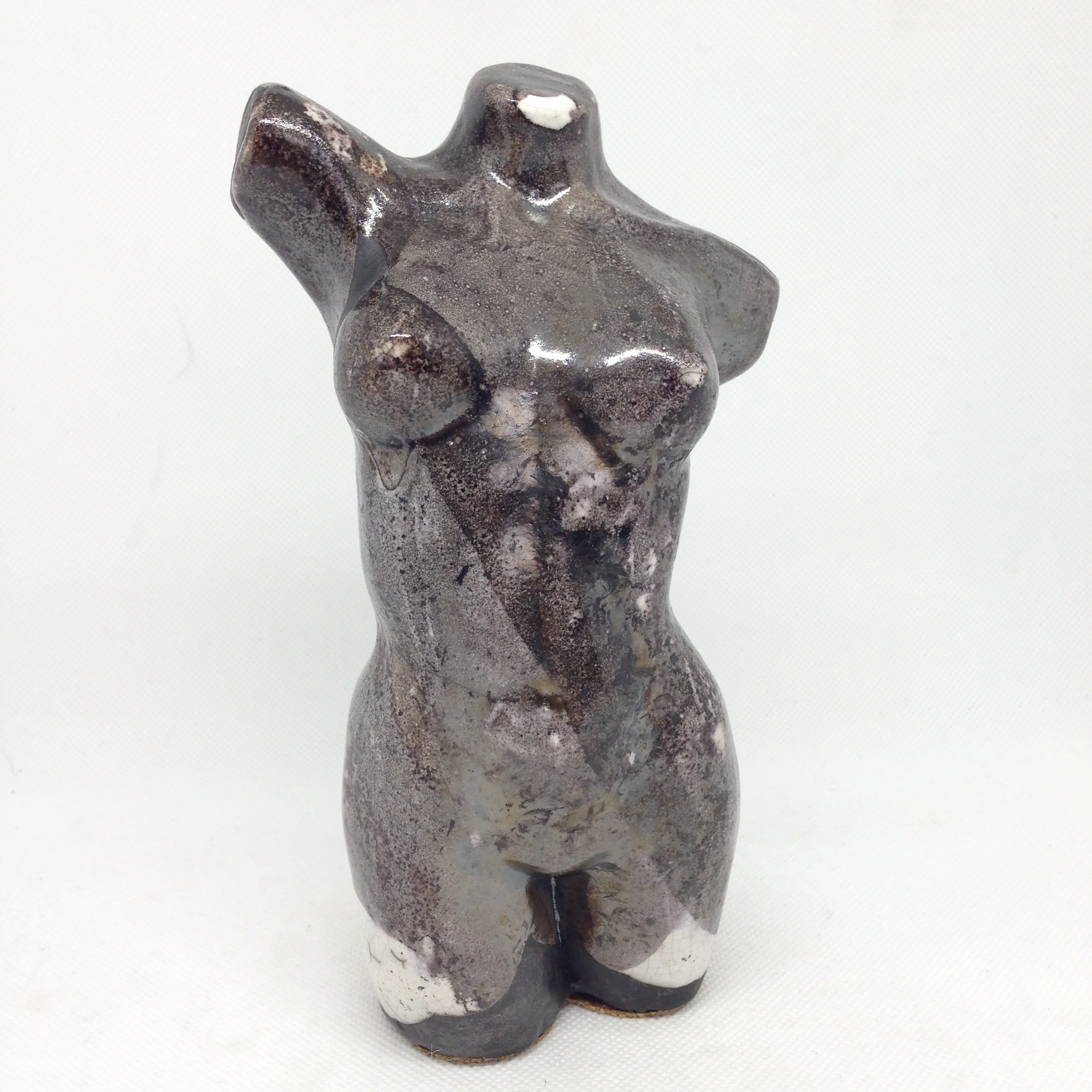 Grey Raku Female Torso
