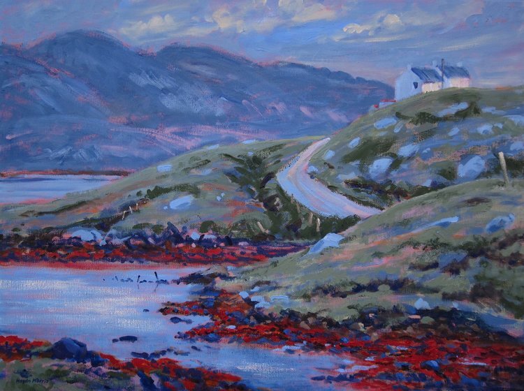 Red+Seaweed,+Loch+Boisdale,+South+Uist,+oil+on+canvas,+46x61cm,+£640.jpg