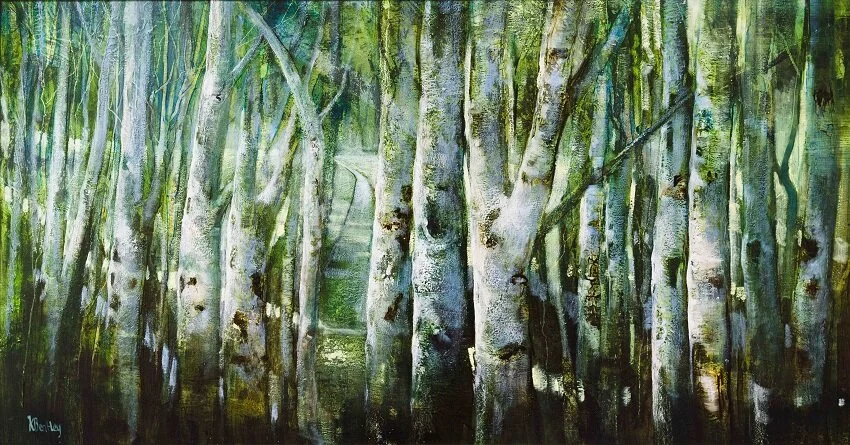 16..Out+of+the+Woods.Oil+on+panel+.80x42cm+Frame+95x57cm.£2200+.jpg