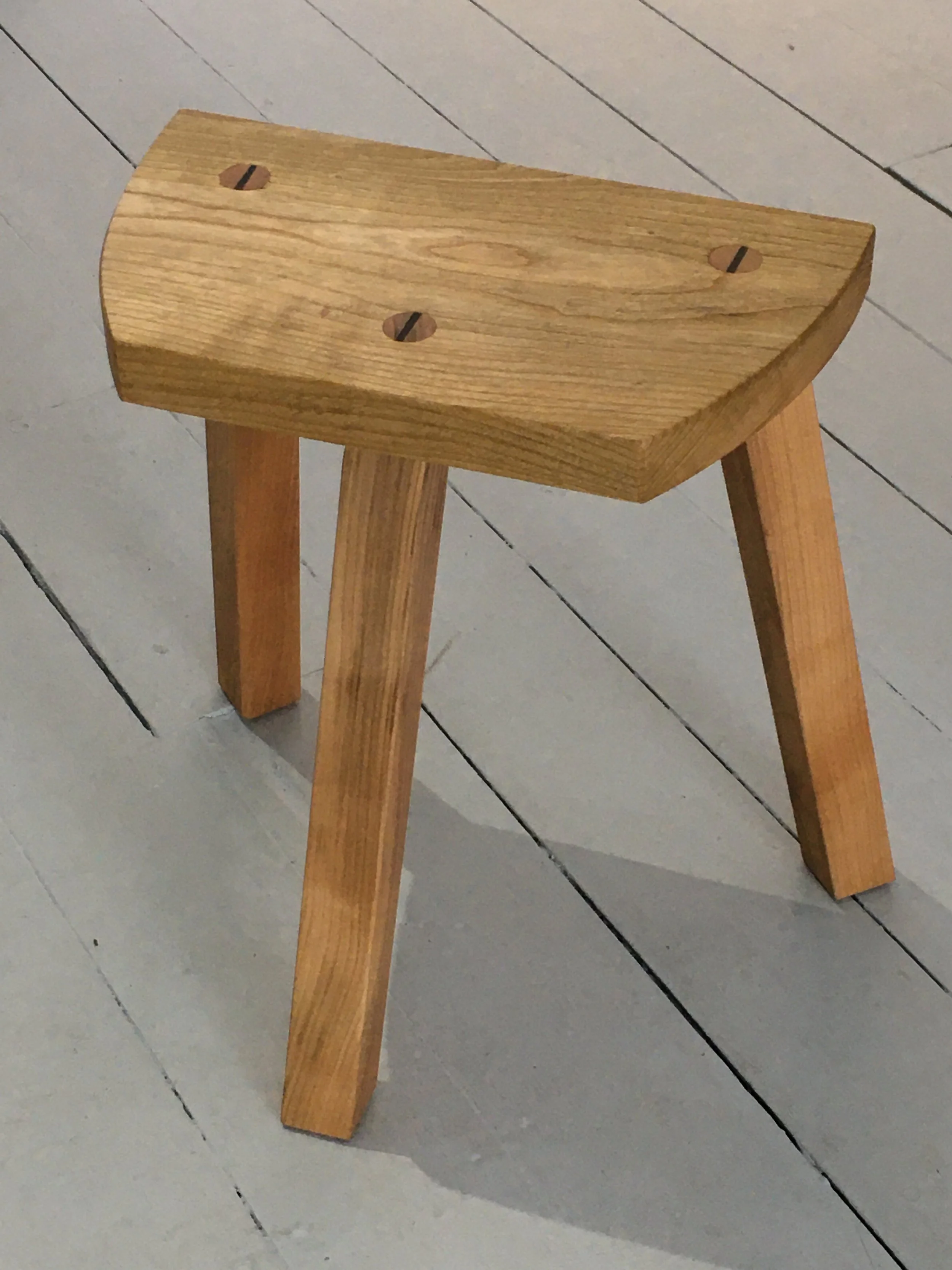 Wooden Stool - cherry