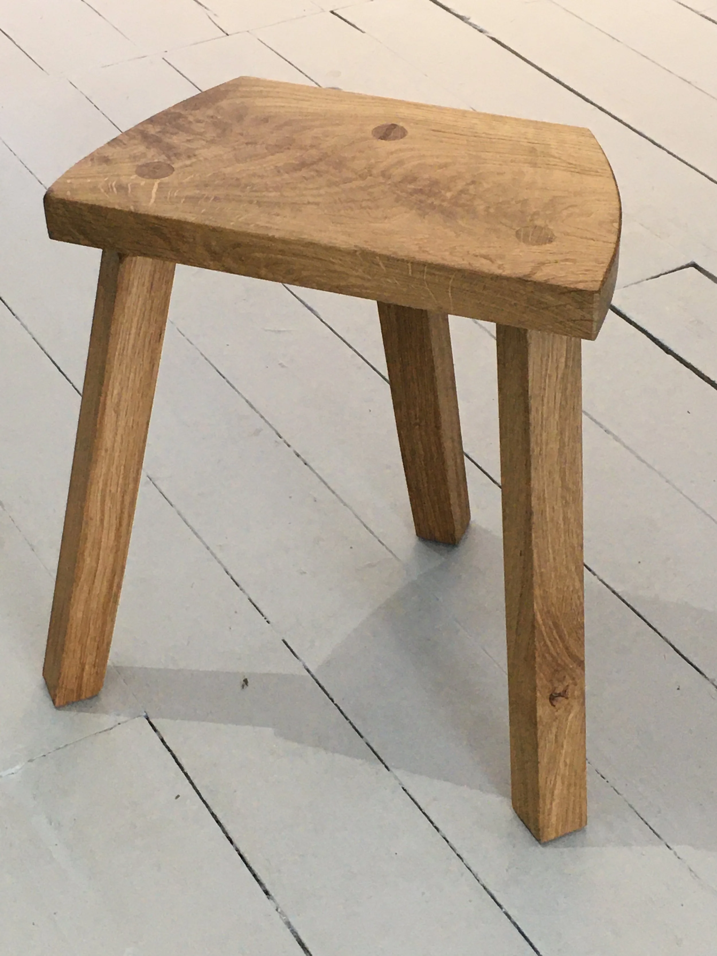 Wooden Stool - Oak