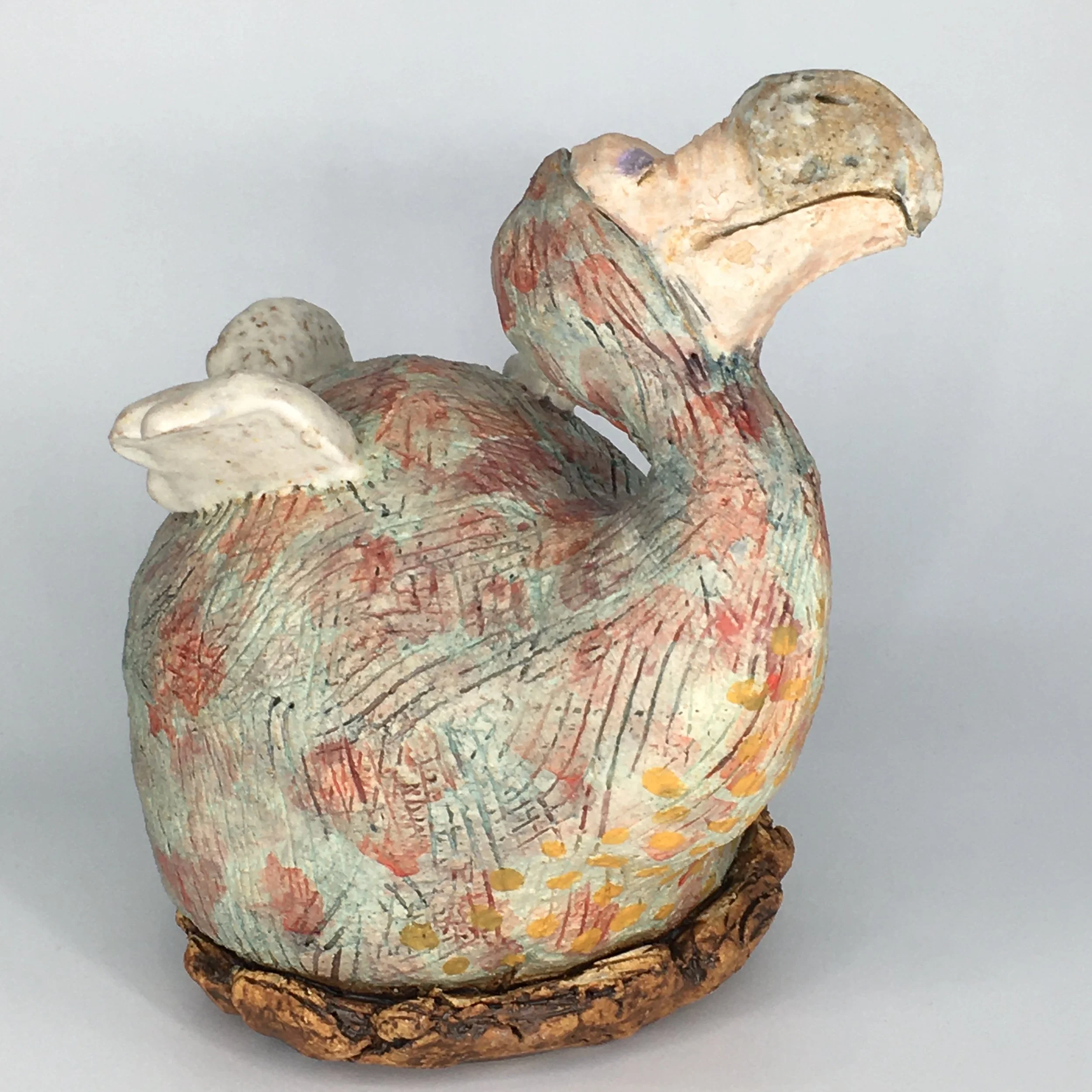Dodo on Nest (pastel) - 3