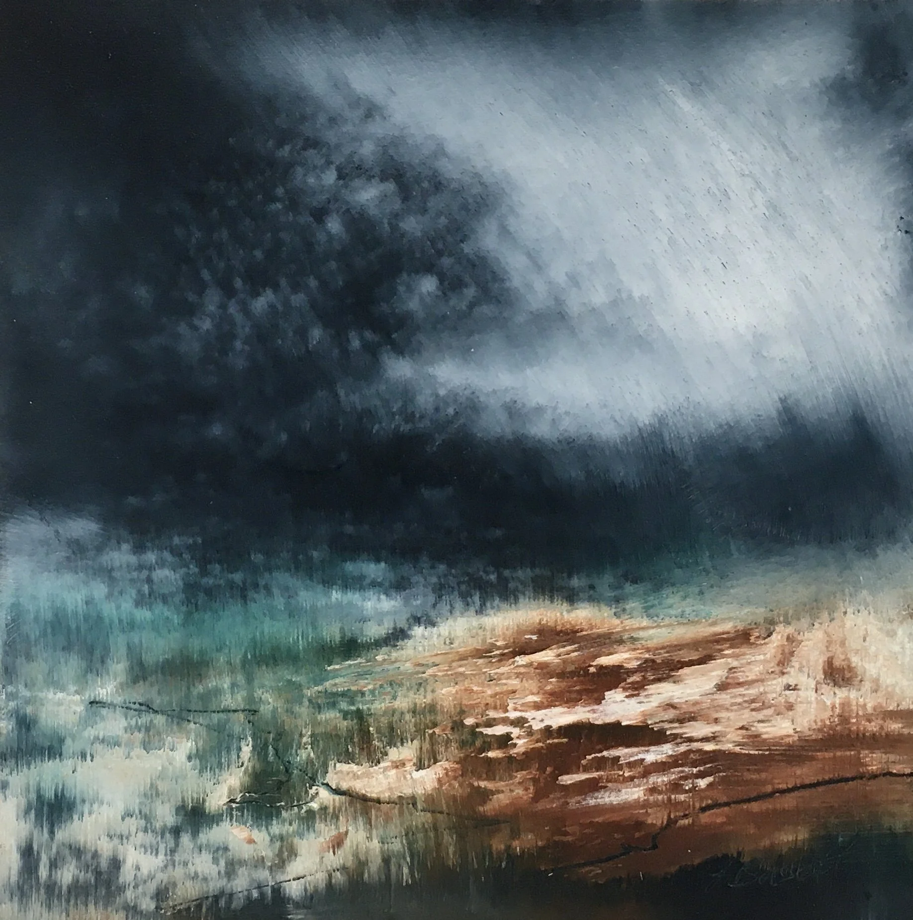 Small Abstract On Board