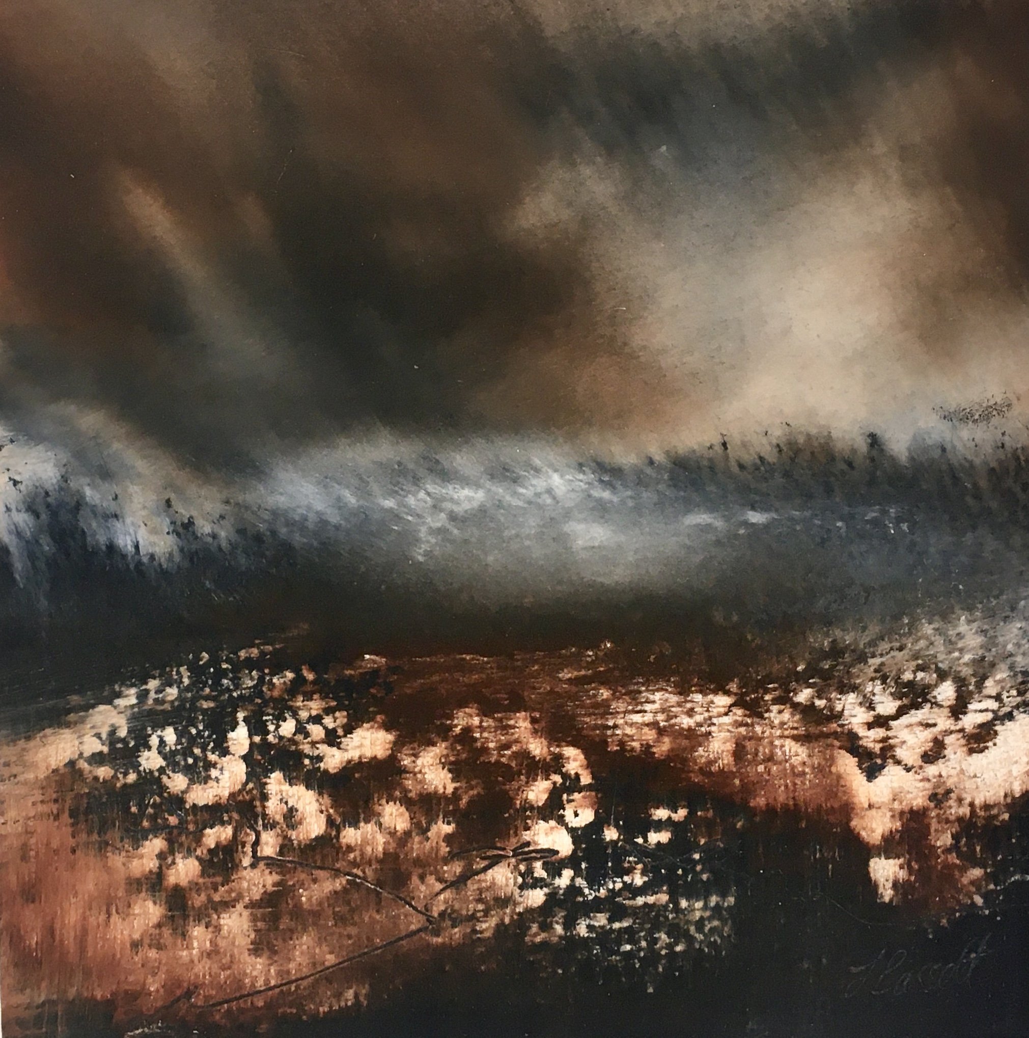 Small Abstract On Board