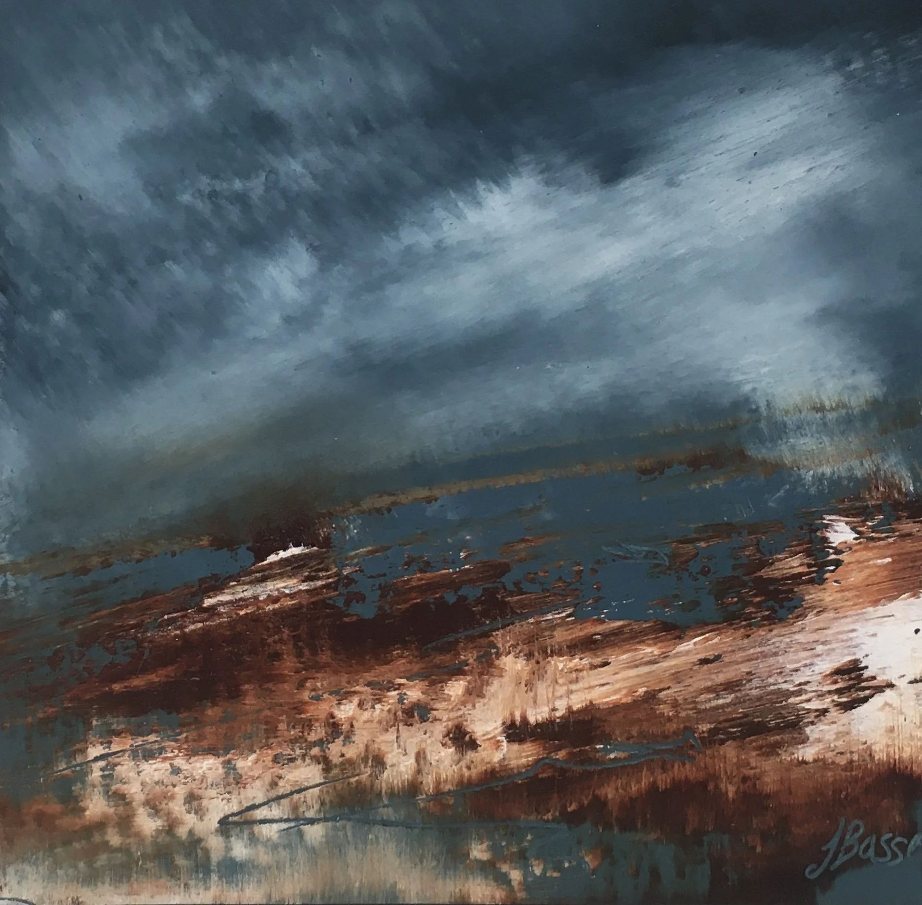 Small Abstract On Board