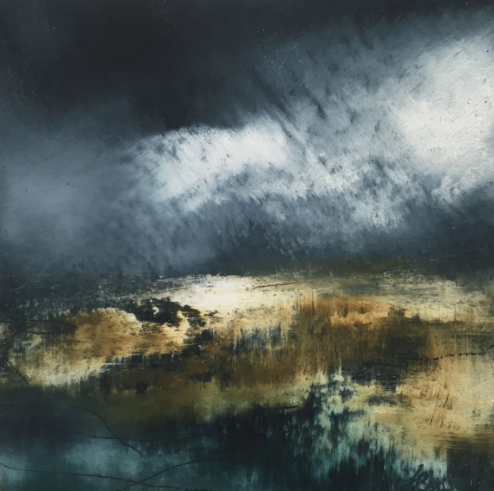 Small Abstract On Board