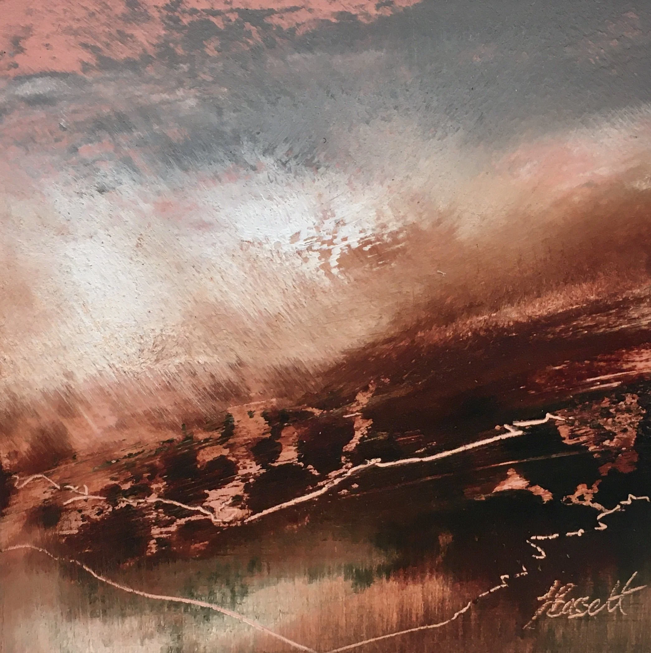 Small Abstract On Board