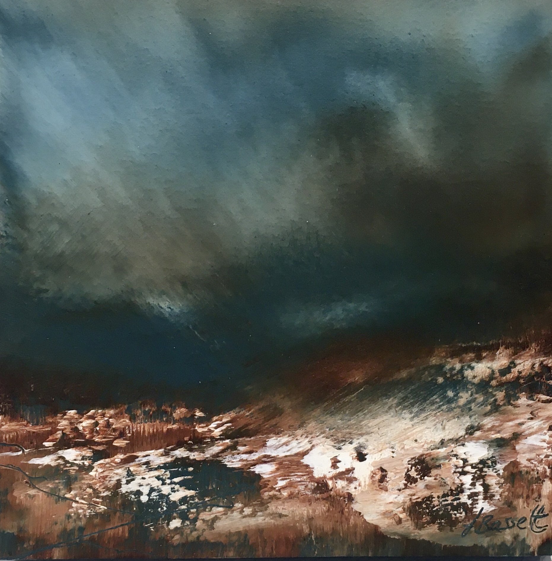Small Abstract On Board