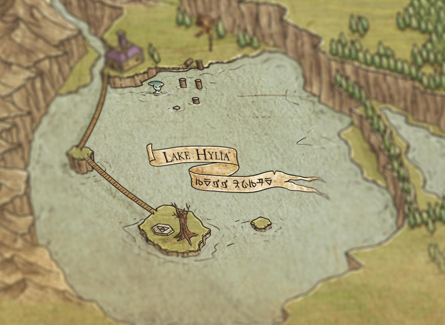 The Legend Of Zelda Hyrule Highland Loch