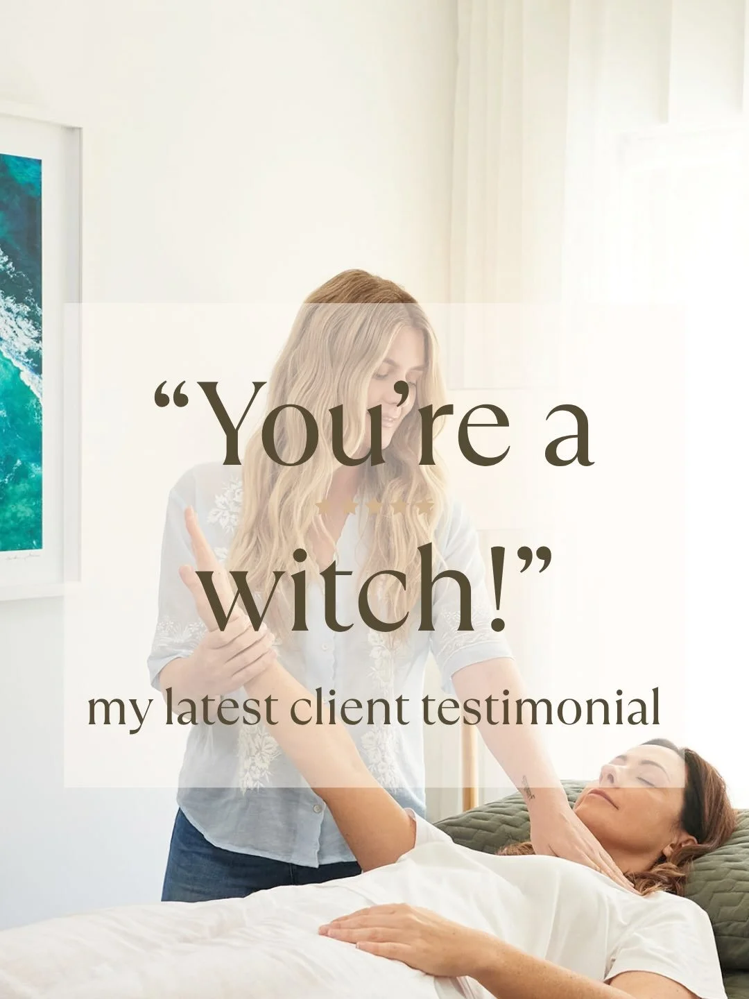 &ldquo;You&rsquo;re a witch.&rdquo; 😂

Possibly my favourite thing a client has said to me.

At his first appointment, this client arrived in a moon boot with ongoing ankle pain from sports injuries. He&rsquo;d had MRI imaging, but there wasn&rsquo;