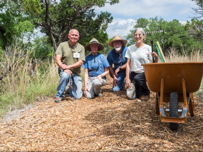 Jacobs Well Natural Area Restoration Rangers