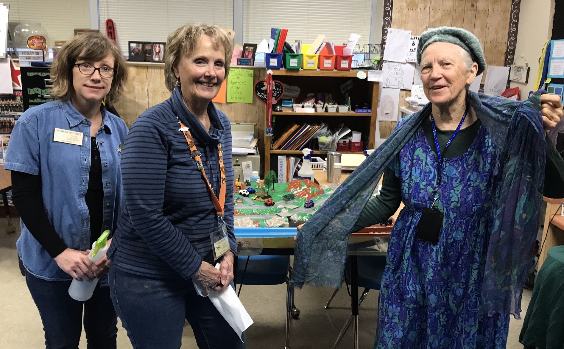 Copy of Katherine Senftleber, Susan Evans, Gracy Belle Broussard