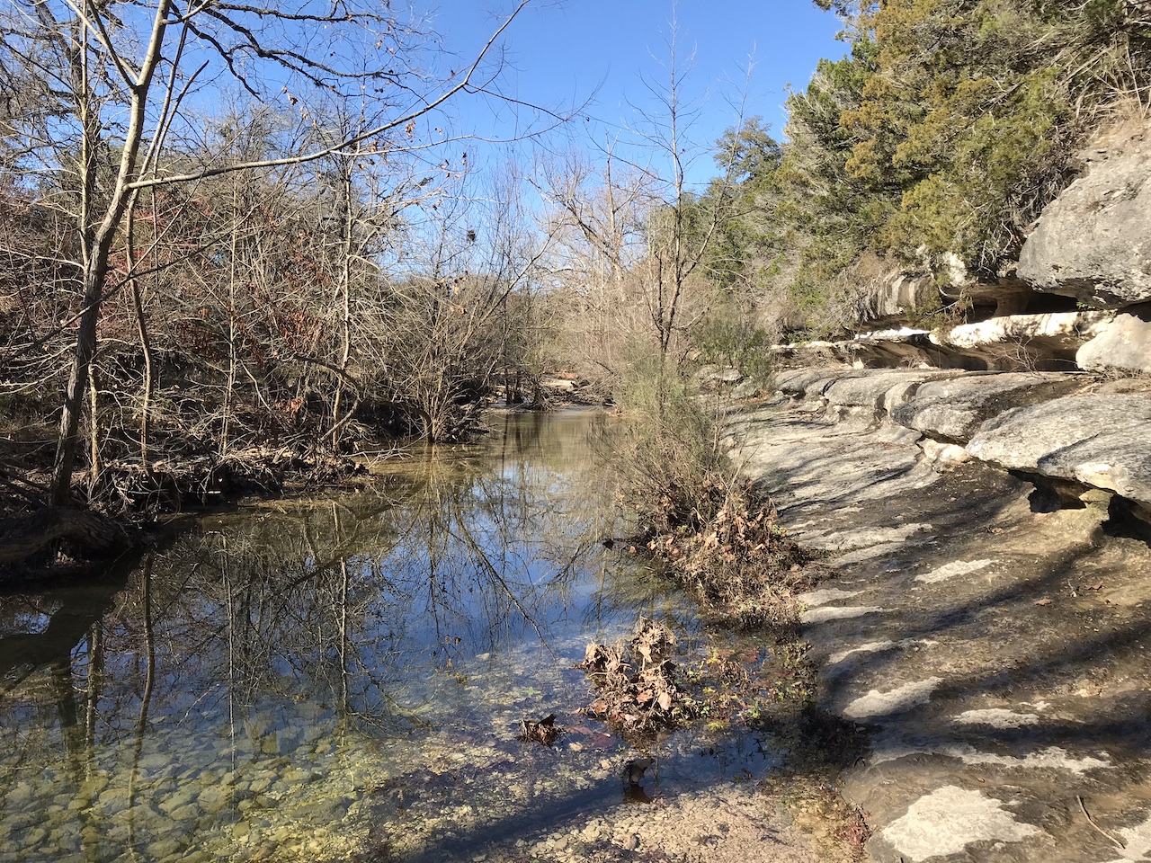 Dry Cypress Creek