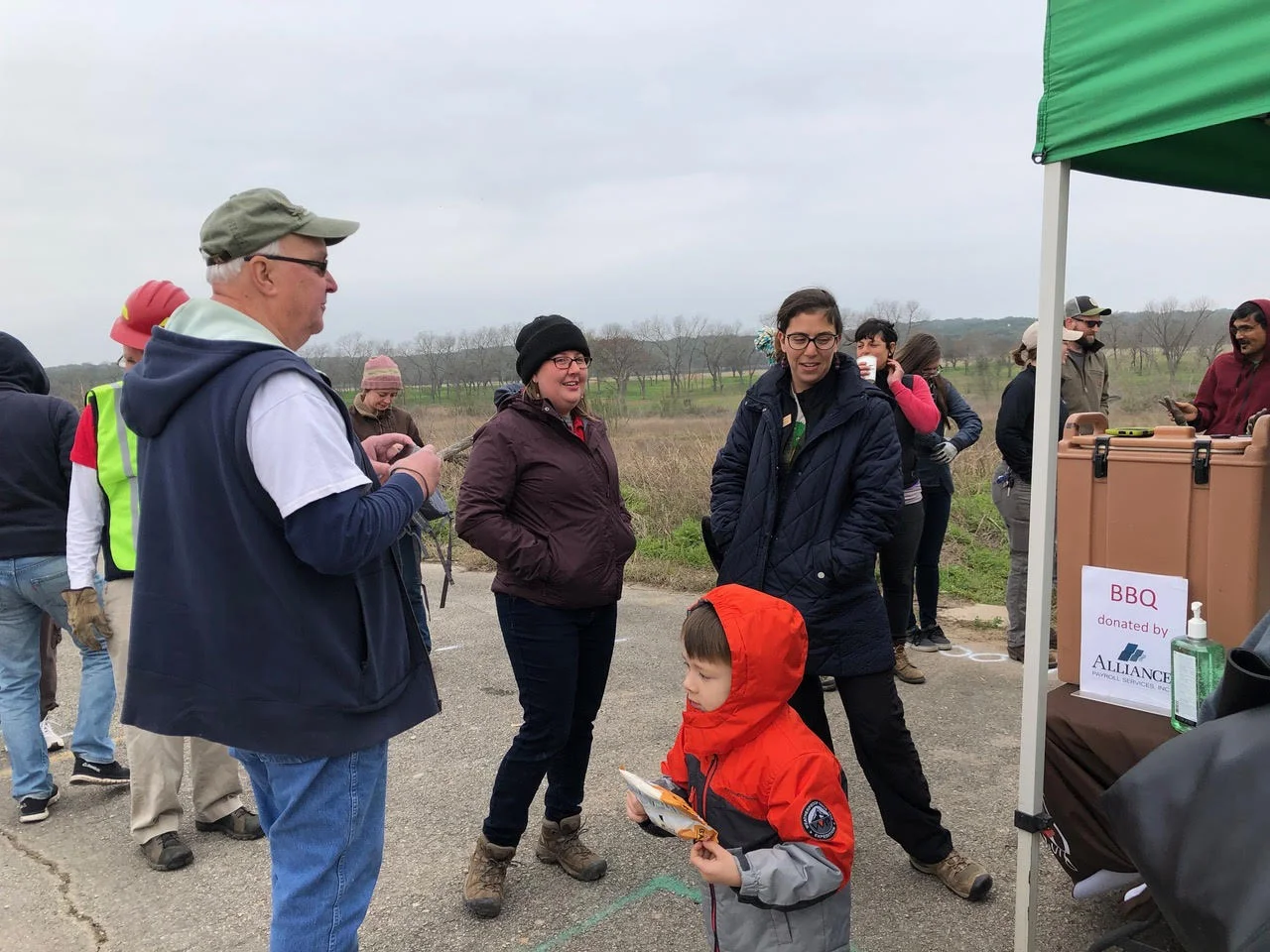 Planting Trees Along the Blanco River
