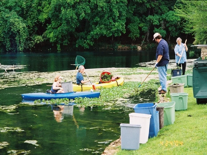 Aquatic invasives removal 2005