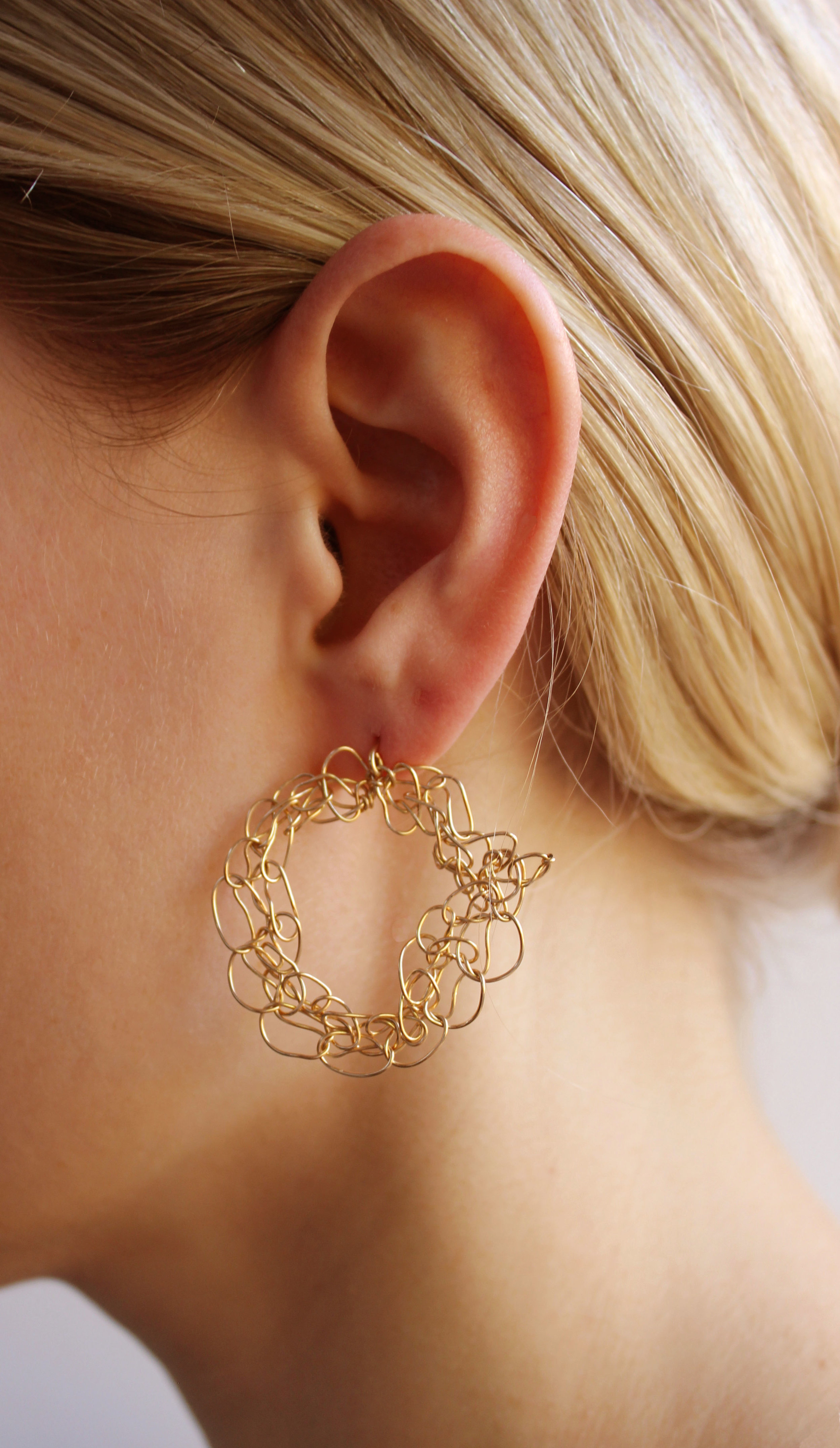 ALKYMI jewellery Ophelia orb earrings