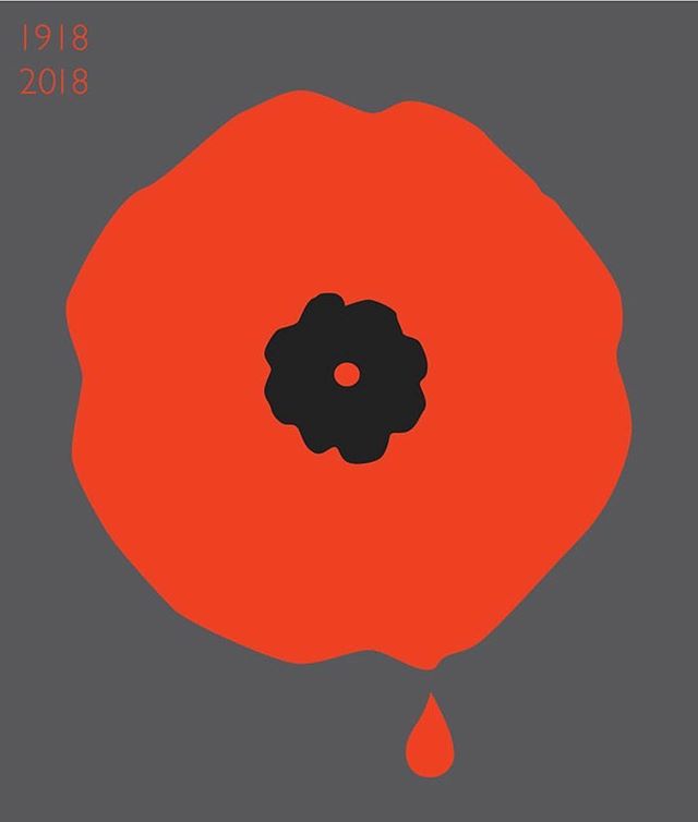 November 11th, 1918-2918 #remembranceday #november11 (artwork by @andrewlewisart)