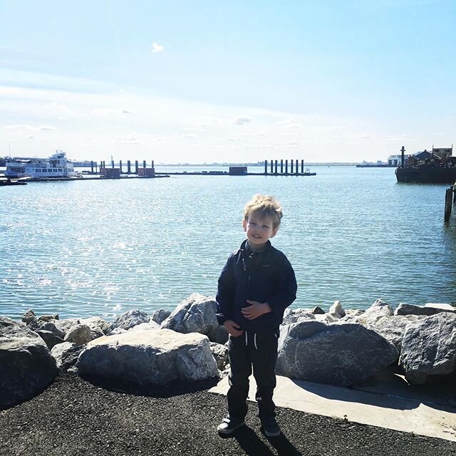 We&rsquo;ve never seen NY harbor so calm and quiet. Almost tempted to dive in! #johnbrownell