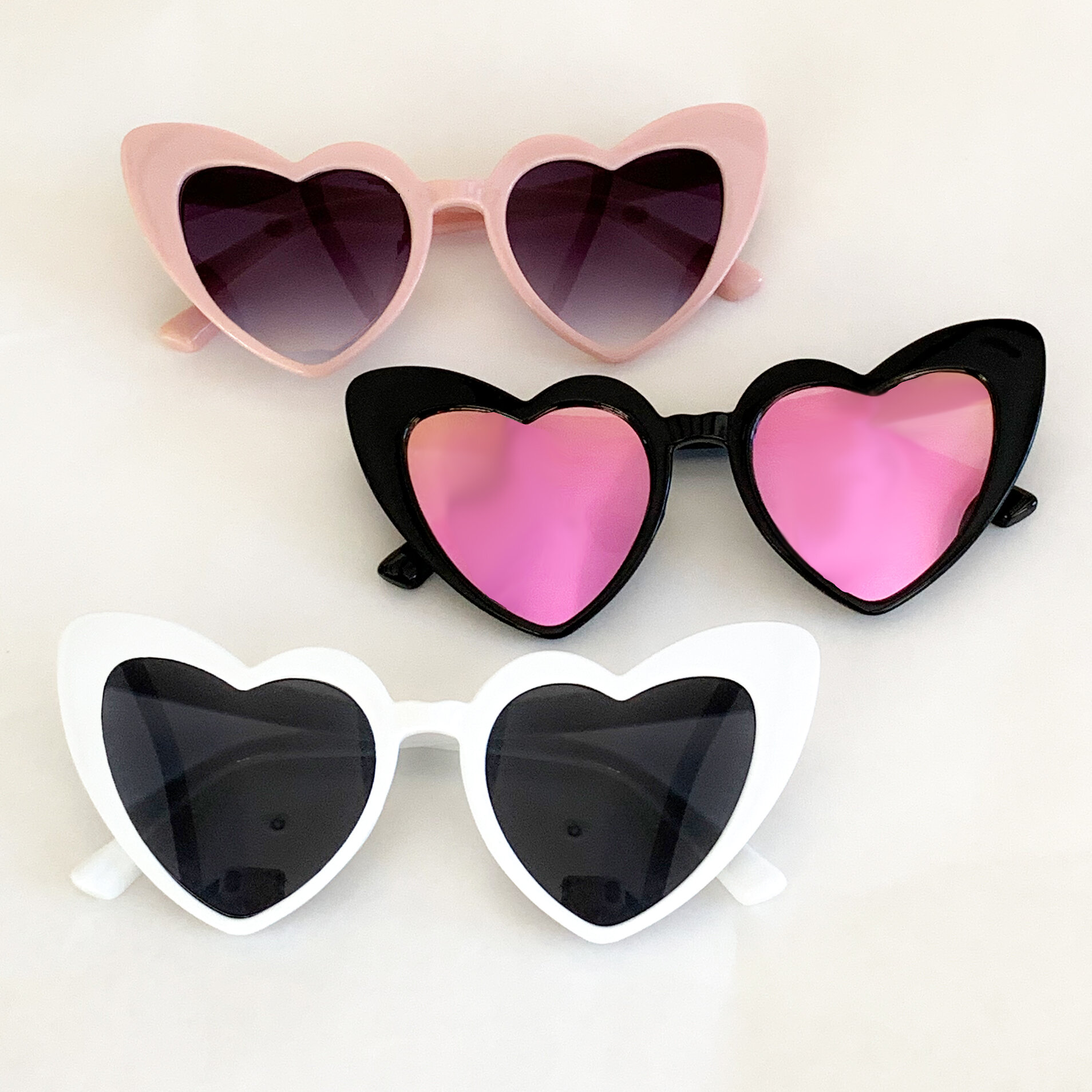 SMARTOWN Heart Shaped Sunglasses for Women and Kids Girls, Mother and  daughter M | eBay