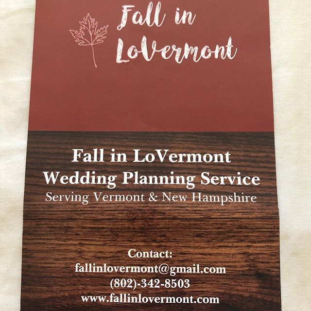 Looking for a detail oriented, creative wedding planner to help make all of your wedding dreams come true? We know weddings are a lot of work, that&rsquo;s why we recommend Fall in LoVermont to help with your wedding details big &amp; small so that y