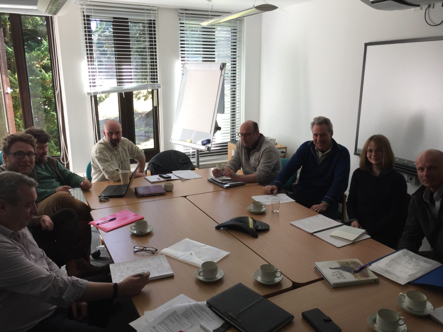 The Raising Awareness and Developing Best Practice Group meeting at Battleby