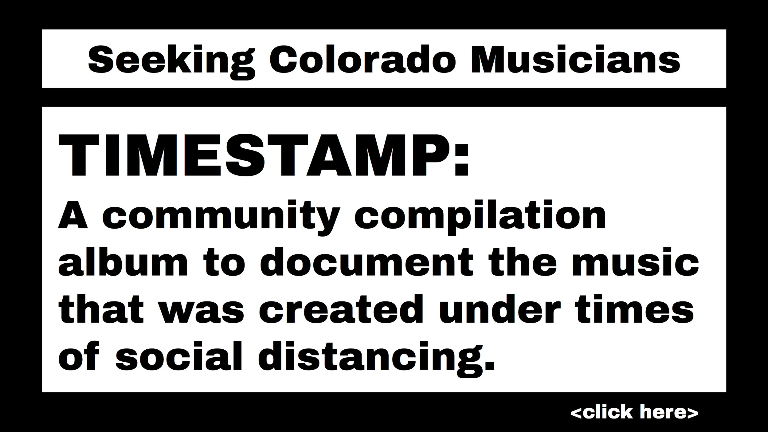 TIMESTAMP events banner free people records