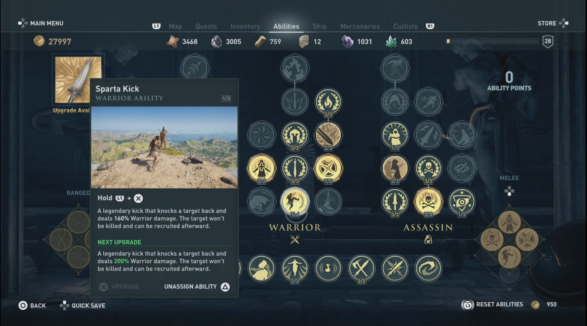 UI Comparison: Assassin's Creed Origins vs. Odyssey — Rambling About Games