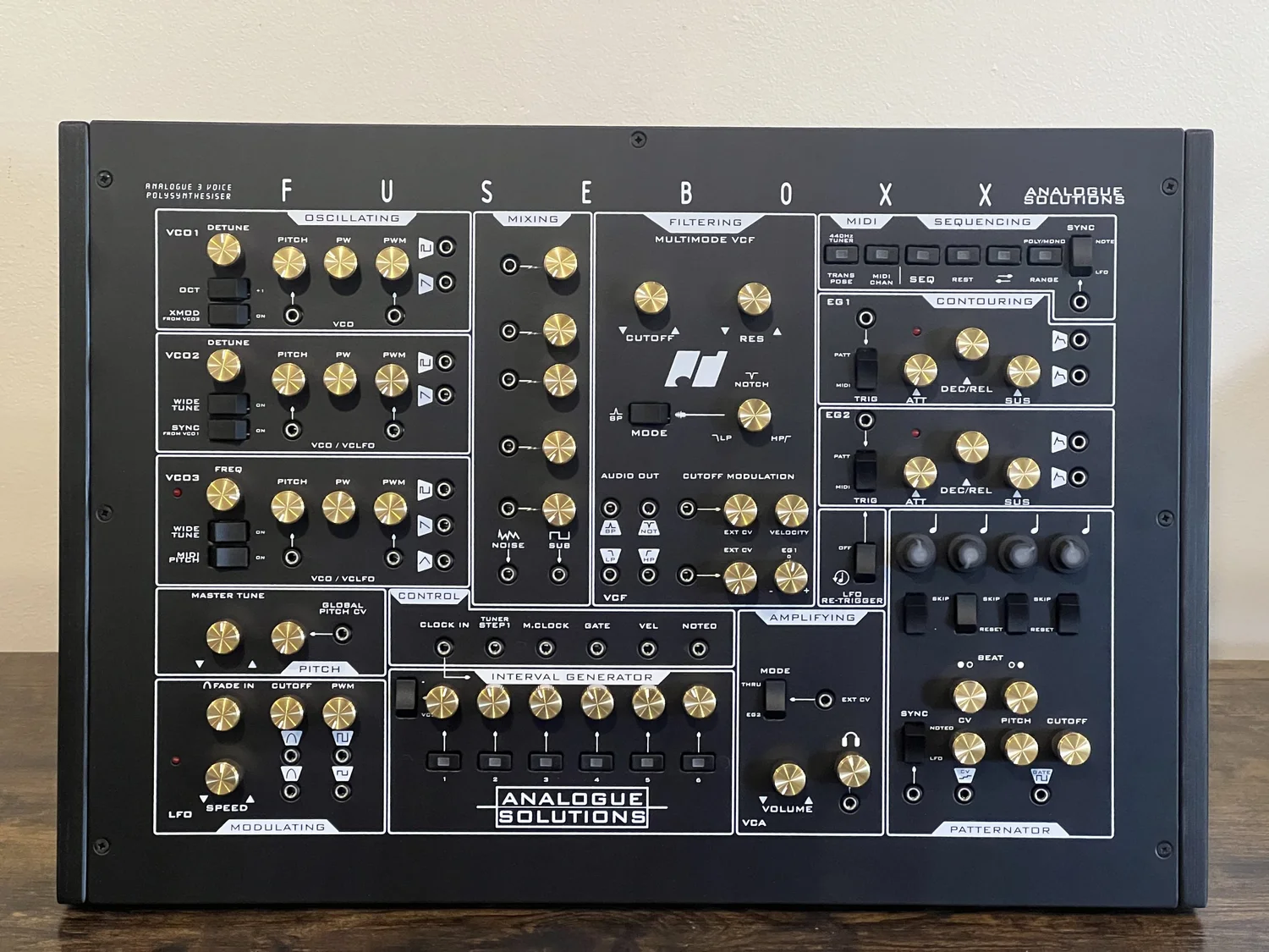 Gold! Very Limited Edition Fusebox X — Analogue Solutions