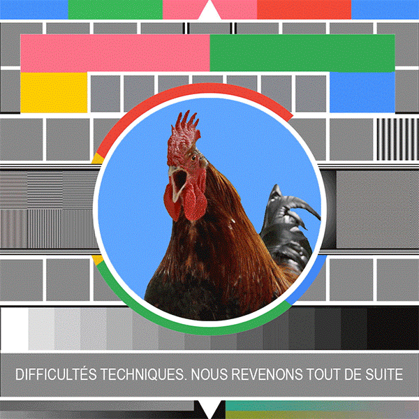 Technical difficulties card