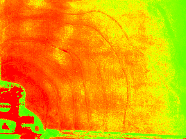 Normalized Difference Vegetation Index (NDVI) uses technology developed by NASA to process photos in a way that helps the human eye better visualize plant health.