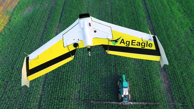 AgEagle RX60 in flight
