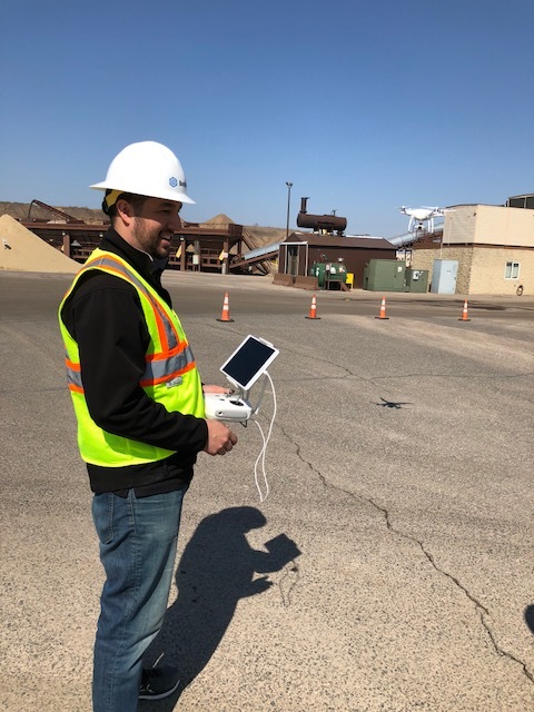 Our Pilot, Will, always practices safety first when he is out flying aggregate pits with our customers. He remains out of harm's way while collecting all of the data and imagery they need.
