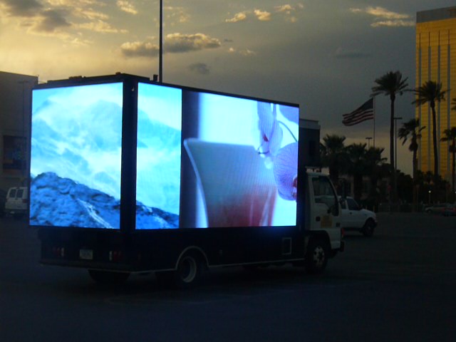 Mobile Truck LED Display