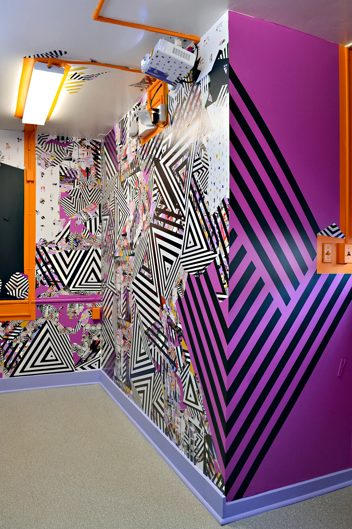 Co-Lab(oration): Pattern Perception A collaborative installation by Kyle Bauer, Amy Boone-McCreesh and Katie Duffy