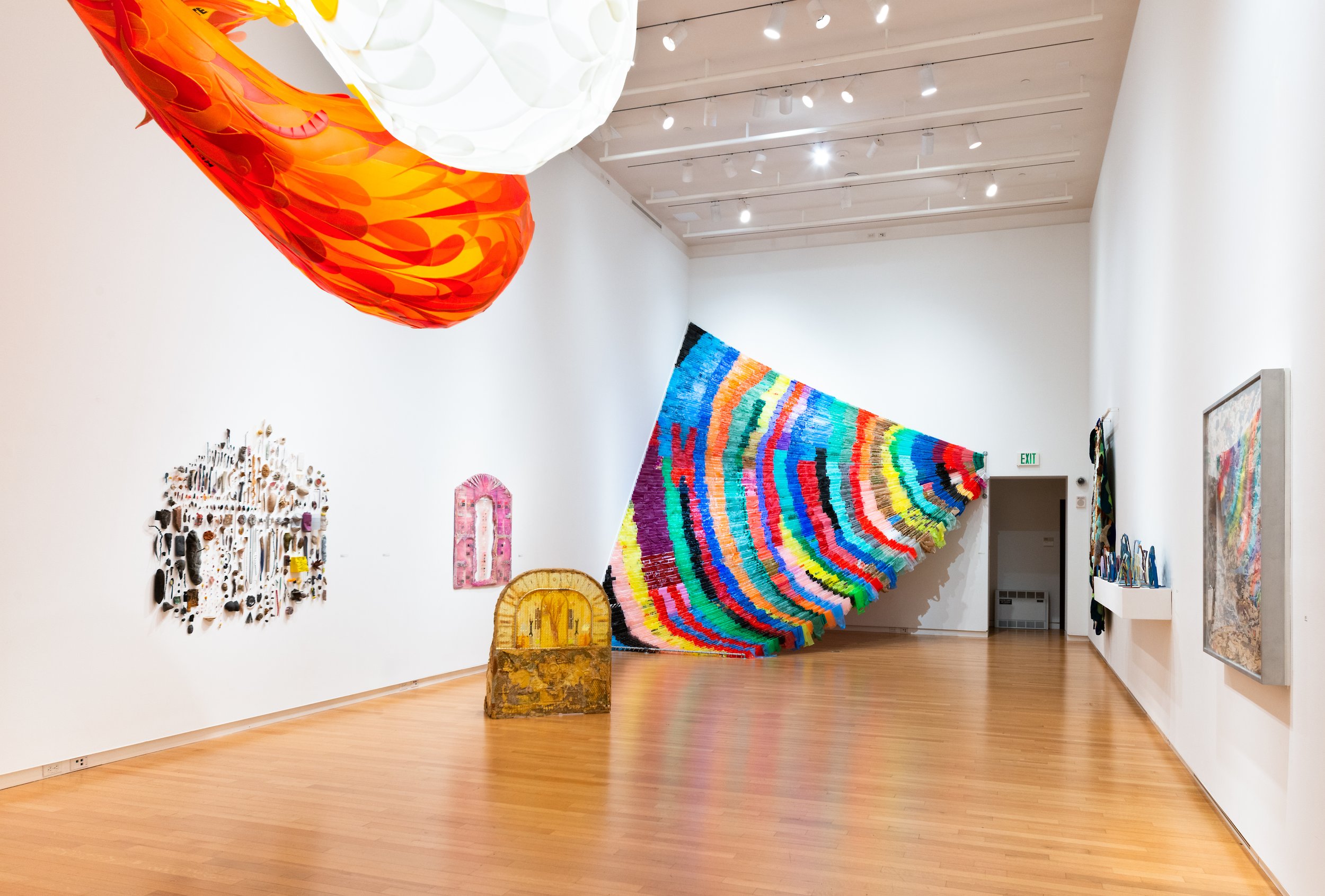 Exhibition view - Incidental Monuments at Goucher College